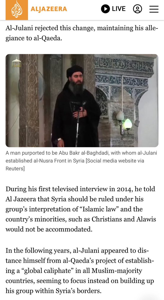 All kinds of Joe Kent supports saying Joe Kent wasn't in Syria when his wife got killed there. Yes he was. He was building up Al-Julani, the Al Nusra Front warlord.