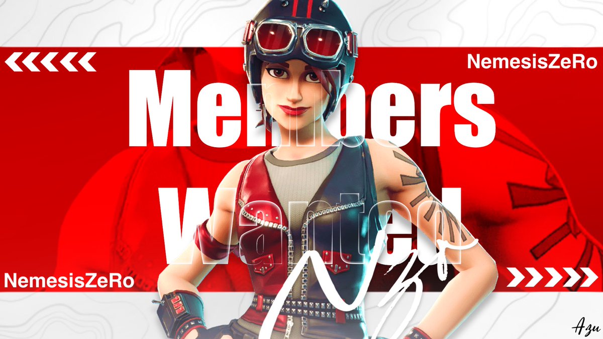 ZeNemesiskosiki's tweet image. 【NemesisZeRo新規メンバー大募集！】
募集部門一覧
・競技　 ・育成
・Editor ・デザイン
・ストリーマー

応募条件
・@ZeNemesiskosikiをフォロー
・このツイートのいいね＆リツイート
・リプにて自己PR

#NZR_win #メンバー募集 #Fortnite