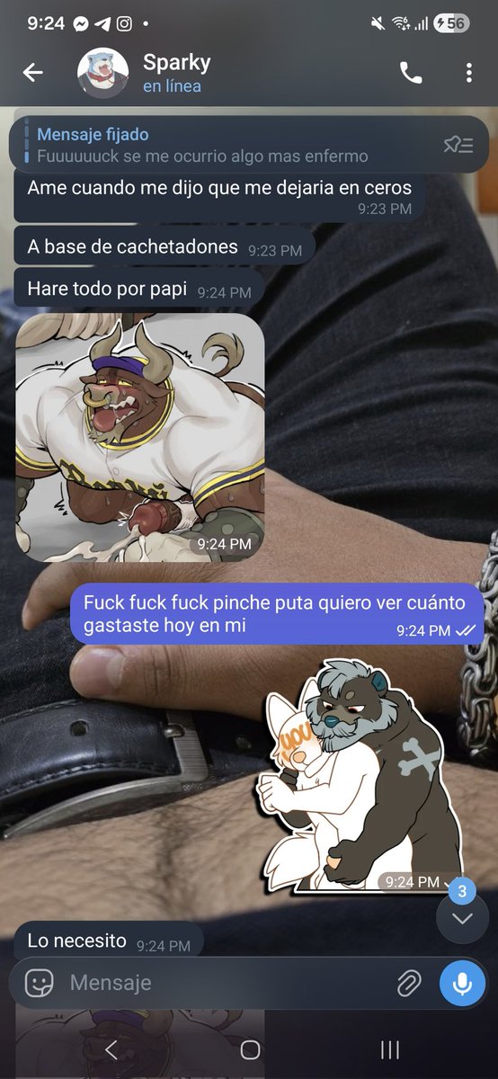 CrossborneBear's tweet photo. Nos fuimos a gastar las utilidades de mi puto perro sumiso, lo deje en ceros, ama ser abusado por mi https://t.co/Wg9yxUztwq