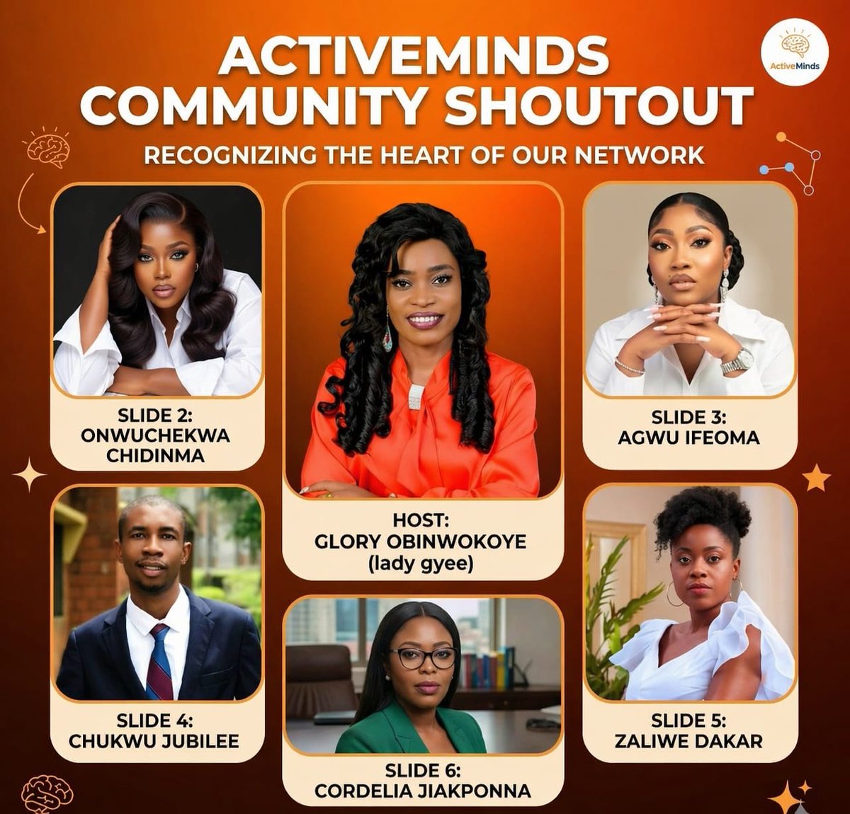 OmalichaUchenna's tweet photo. Stars of the Week
You showed up, stayed consistent, and stood out.
We see you. We celebrate you. Keep going.
#XActiveMinds #StarOfTheWeek https://t.co/D4mjmVUTNz