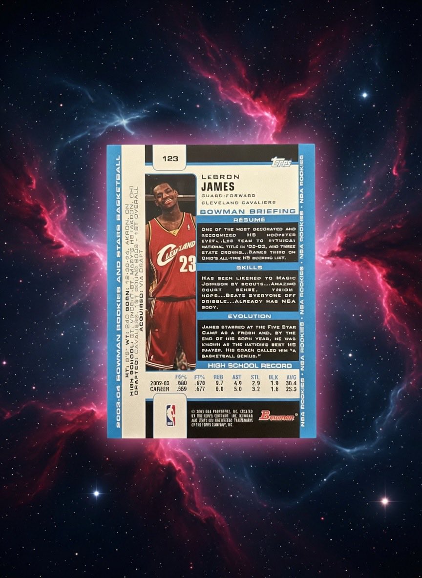 RR_Cards's tweet image. So I have been thinking about getting this card graded by @TAGgrading ! It looks really clean and could be a PSA 10 as well. How much would this devalue the card as a TAG 10? And would this be dumb? 

@CardPurchaser 

#TheHobby #LebronJames
