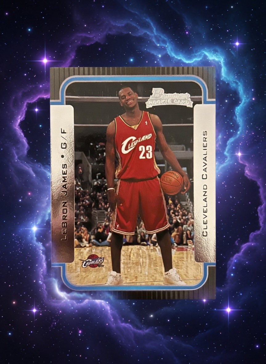 RR_Cards's tweet image. So I have been thinking about getting this card graded by @TAGgrading ! It looks really clean and could be a PSA 10 as well. How much would this devalue the card as a TAG 10? And would this be dumb? 

@CardPurchaser 

#TheHobby #LebronJames