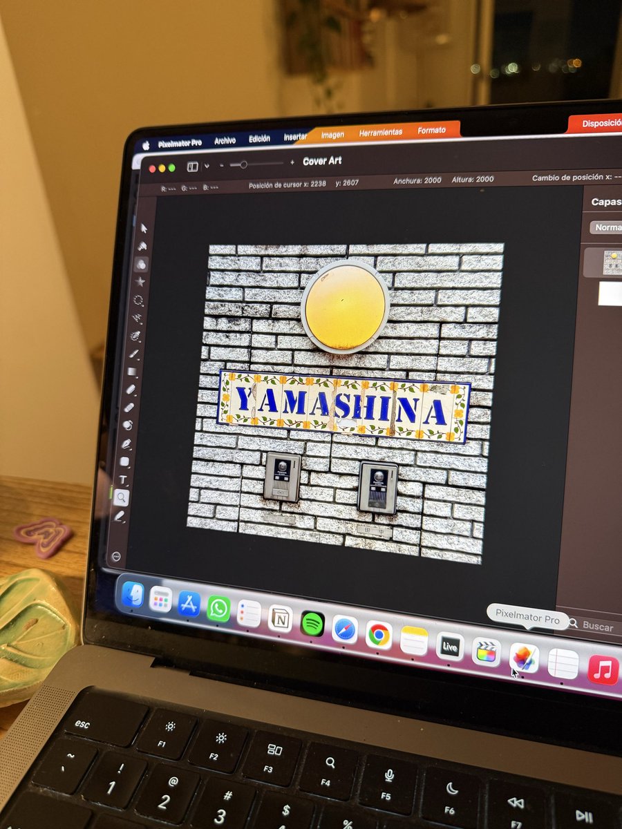 KyotoConnection's tweet photo. I’ve been working for some time on a piece called “Yamashina Flow,” inspired by the wonderful soundscape that lives along the nearly ten kilometers of the Yamashina Canal in Kyoto… 

I’m also working on the cover artwork ❤️

Hope to release this new song soon! https://t.co/3oRgW17H4P