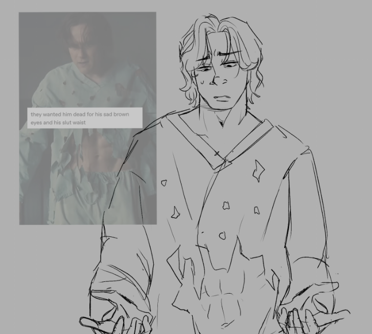 dejectedcherry's tweet image. sketched bob again #thunderbolts