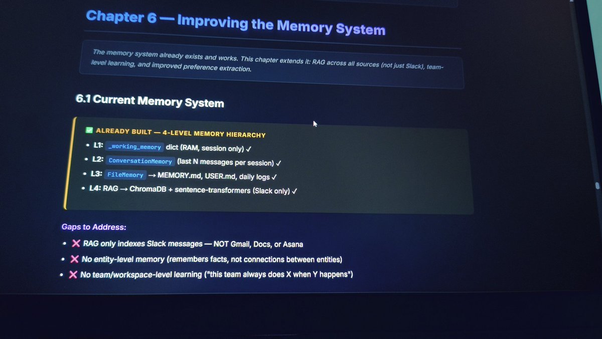 abhx_9's tweet photo. Day 6 of what is learned today:
Upgraded @Gaprio_Labs with multi-user consensus, improved knowledge graph + memory system, and built alpha on #WorldQuantBrain.
Stacking progress daily 📈
#buildinpublic #quantitativefinance https://t.co/bdpkbQLcOd