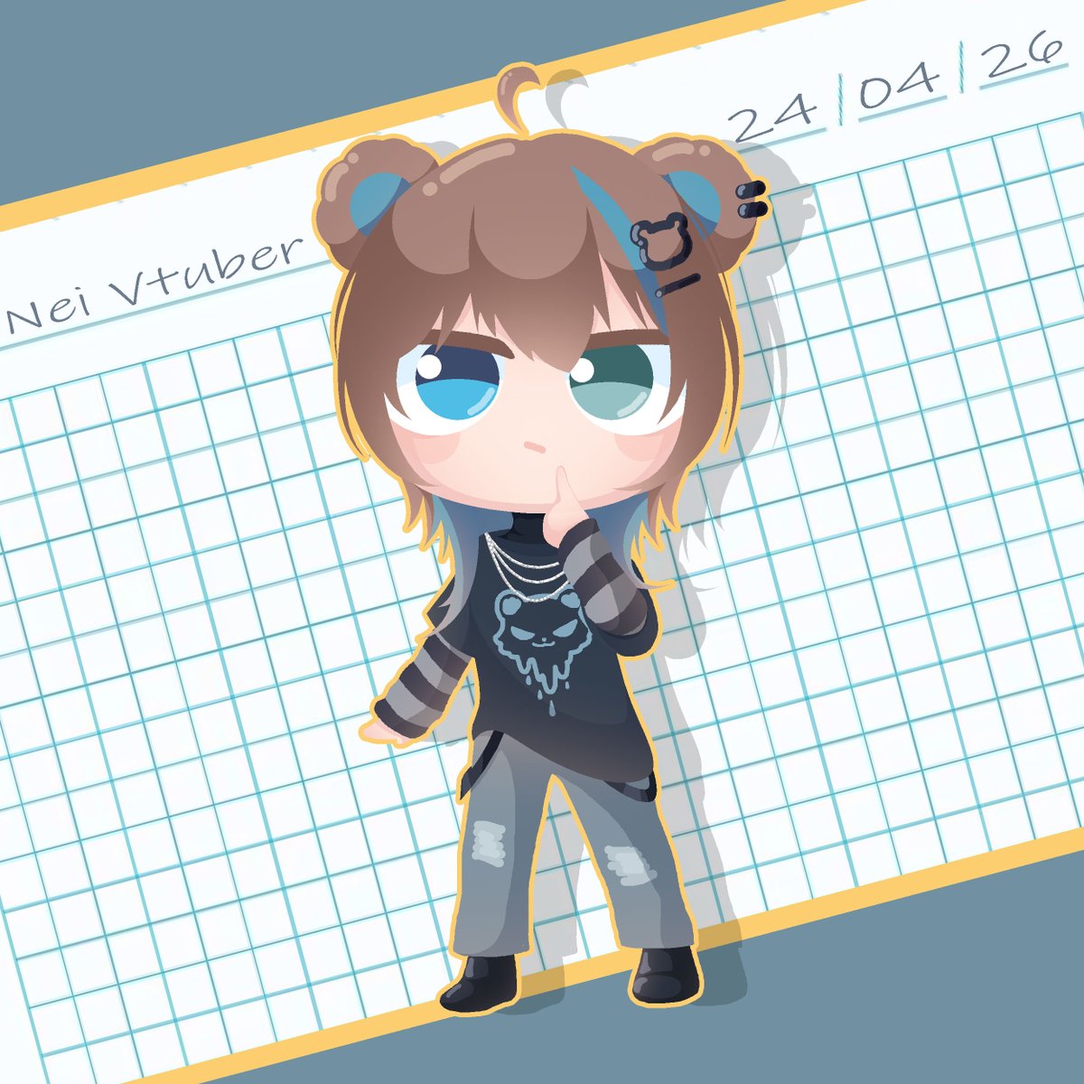 HumBCArt's tweet photo. Es viernes y eso significa un nuevo dibujito con mucho cariño para @NeiVtuber!

#NeiArt https://t.co/WHxcOYmqrE