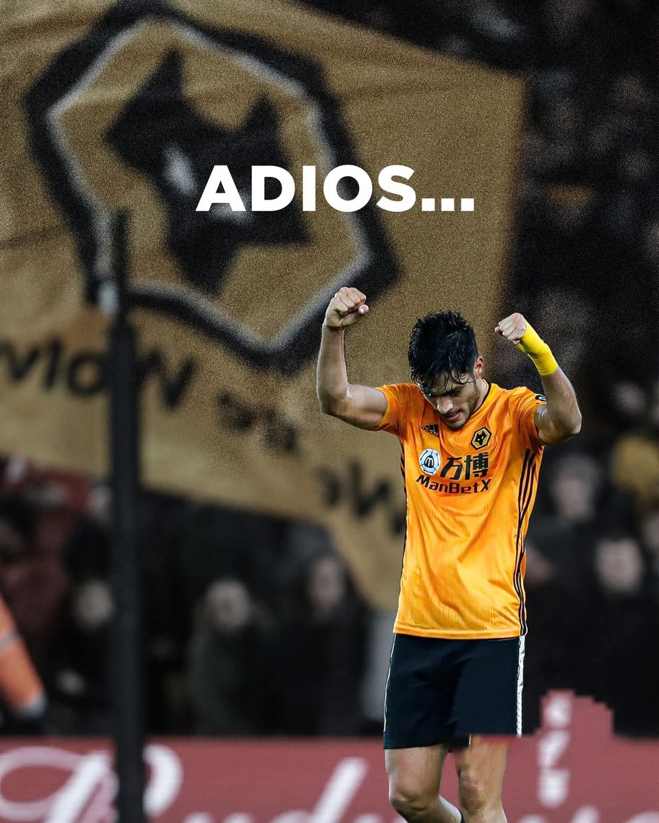 ¡¡ADIÓS, VAQUEROS!! 🫡🥹

Es un hecho que el Wolverhampton va a descender de la Premier League. Pero siempre voy a estar agradecidos con ellos porque fue el primer club en Inglaterra que confió en Raúl Jiménez, y ahí sacó su PRIME. 

¡HICIERON GRANDE A NUESTRO MUCHACHO! 🦅