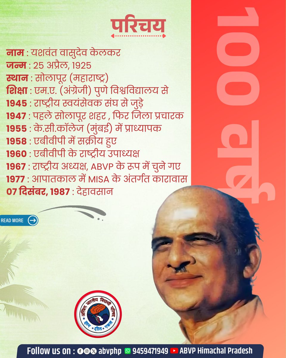 ABVP Himachal Pradesh tweet media