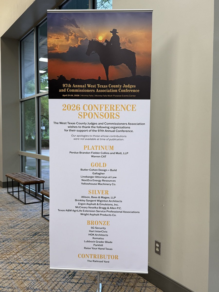 RYHT_ElPaso's tweet photo. It was great spending time at the West Texas County Judges &amp; Commissioners Conference in Wichita Falls. Conversations may center on infrastructure + growth, but TXEd has to be part of the equation. We have to support it at every level. Our students are worth the investment. https://t.co/gTS2z1BGlW