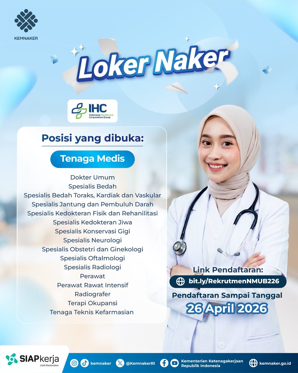 Kementerian Ketenagakerjaan RI tweet media