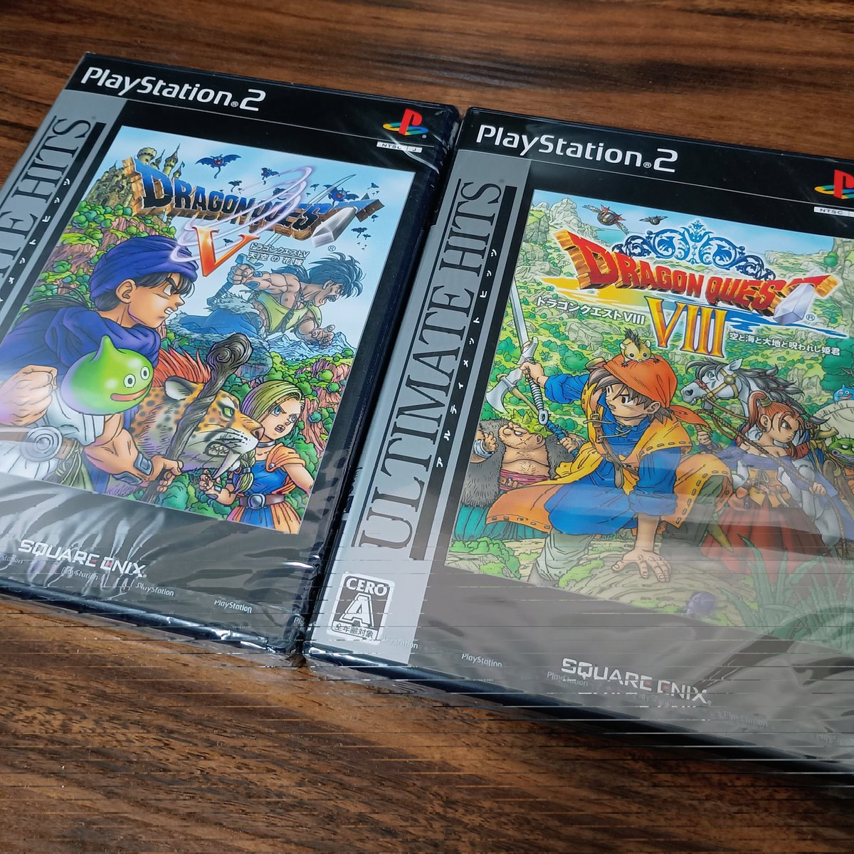 なぜか未開封のPS2のドラクエがまだある…