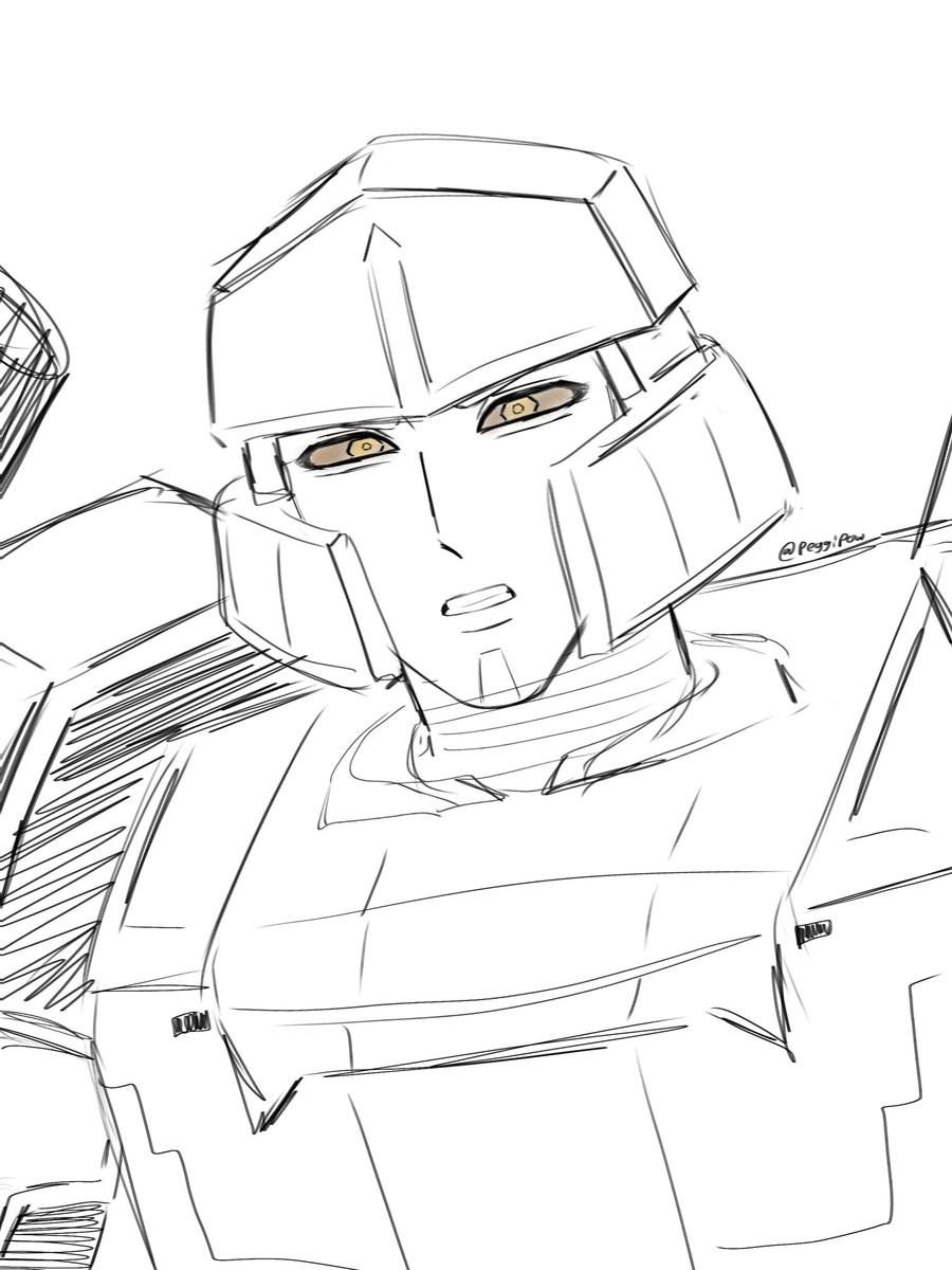 peggipow's tweet image. #TransformersArt #Megatron #tfo #tfone