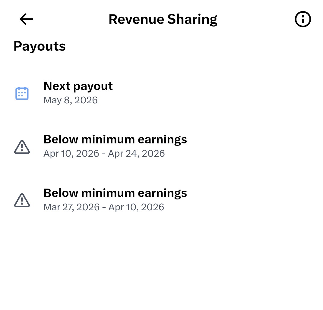 Colah0's tweet photo. Revenue sharing? More like revenue caring... because X clearly doesn't care about my bills, my sleep schedule, or the blood, sweat, and tears I put into these posts. 😭 https://t.co/femL0UnaTh