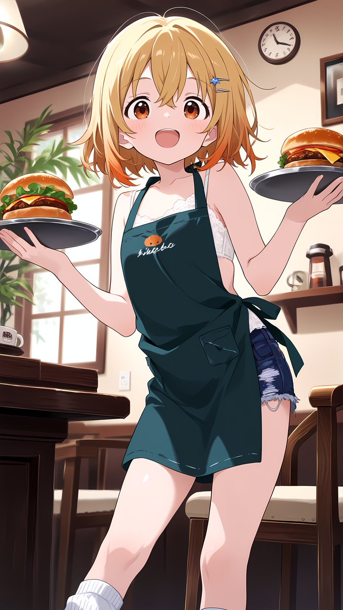 pote_bus's tweet image. マシュマロ・クラウド・レイヤーさん(バイト中3)

検索除外解除された？みたいなのでお仕事戻りますねー🌟

たくさん食べていってくださいね✨️

＃AIイラスト #AIart #4KUHD #陽葵