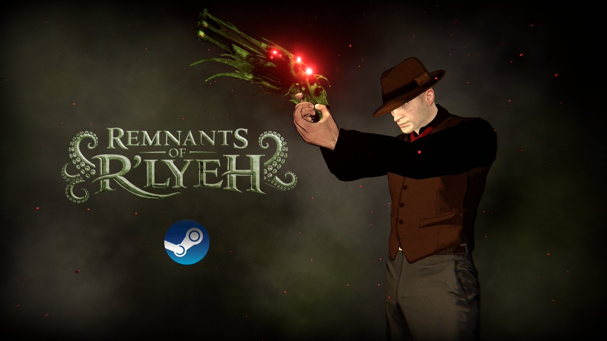 Darktree_Games's tweet image. Remnants of R'lyeh                 

A One man team's Final Lovecraft Fantasy...                          

Add to Your Wishlist Now.  

Lovecraftian x Steampunk x FPS      

#indiedev #indiegame #indiegamedev #gamedev #indiedeveloper #horror #horrorgame #game #lovecraft #unity3d