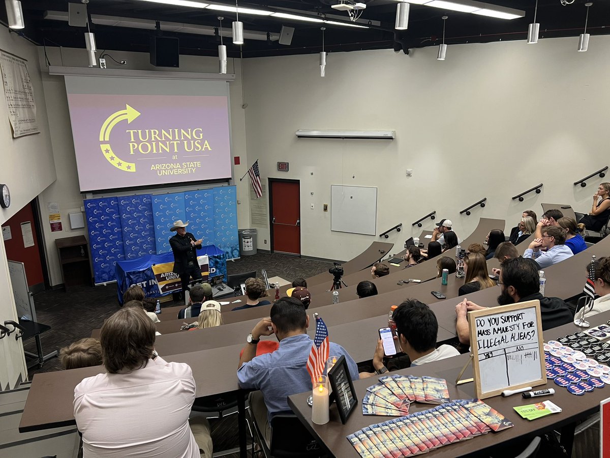 AddisonMarkert's tweet photo. Still thinking about our event with Mark Lamb—and what came through loud and clear in our immigration poll on 04/15/2026 

@tpusastudents https://t.co/DkUMmdKooV