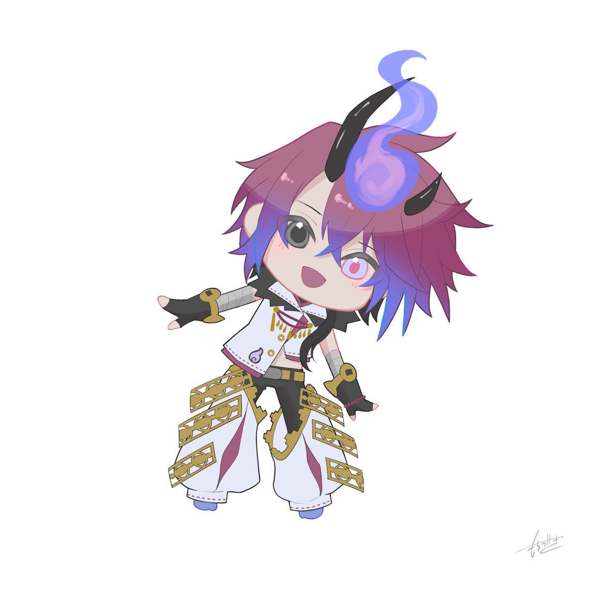 mchcat_moon's tweet photo. 全身描いたのに隠れてしまった…！！ https://t.co/cmp7dzFbj5