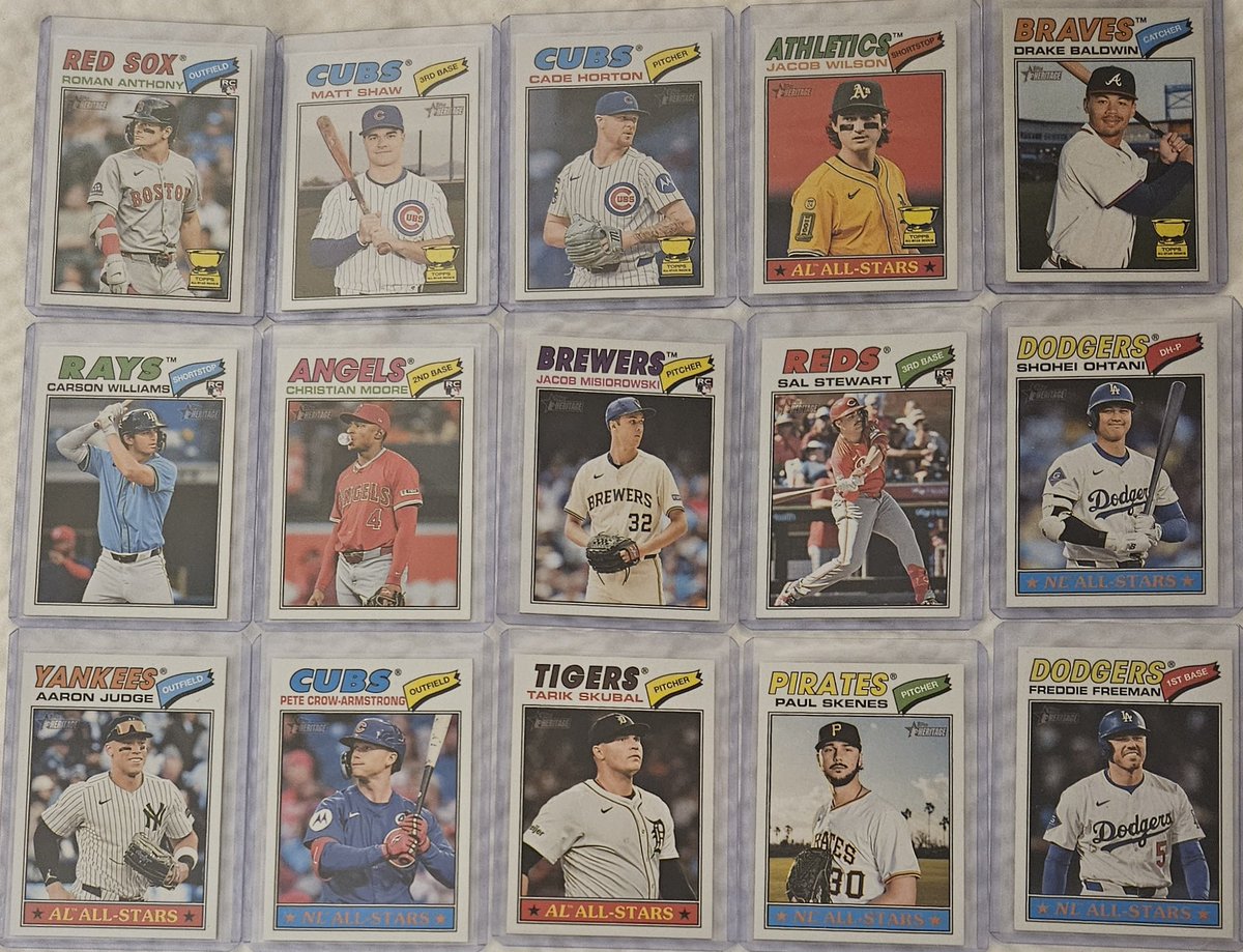 3bangerbreaks's tweet image. #Hits from the 2026 #Topps #Heritage #Baseball #PYT +  #Random #Team #Mixer #Box #Break

#TBBCrew #MLB #TBBReposts #TBBBreakCredit #tradingcards #thehobby