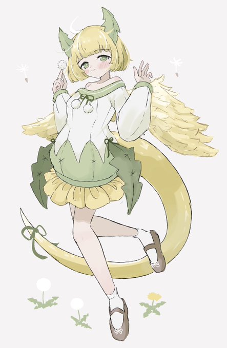 創作竜娘スケッチ たんぽぽ