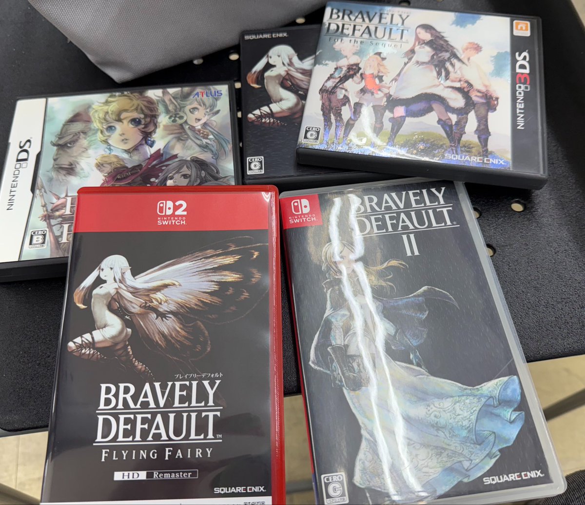買っちゃった

ラジアントヒストリアは
3DSのリメイク版あったよね?
見かけれたら今度買っておきたい… 