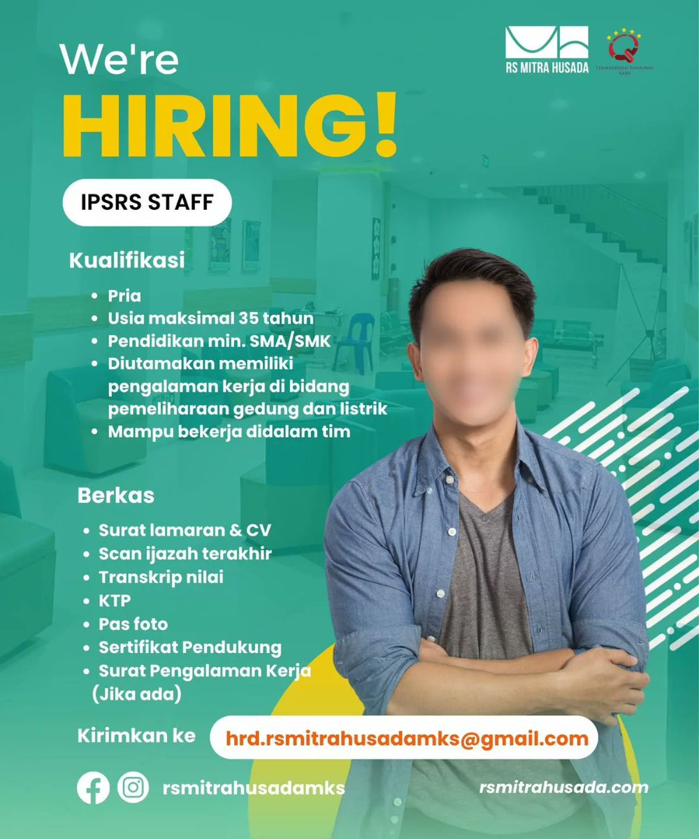 makassarloker's tweet image. Lowongan Kerja Makassar Terbaru
.
Sabtu, 25 April 2026
.
Temukan lowongan kerja lainnya di akun IG kami : instagram.com/lokersulawesi instagram.com/lowongankerjam…
.
#lokermakassar #hiring #makassar