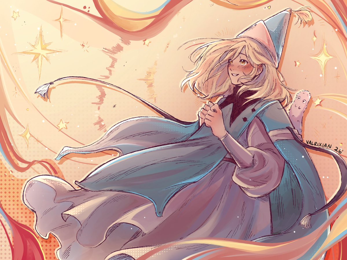 Valrixian's tweet image. Magic! #WitchHatAtelier #Coco