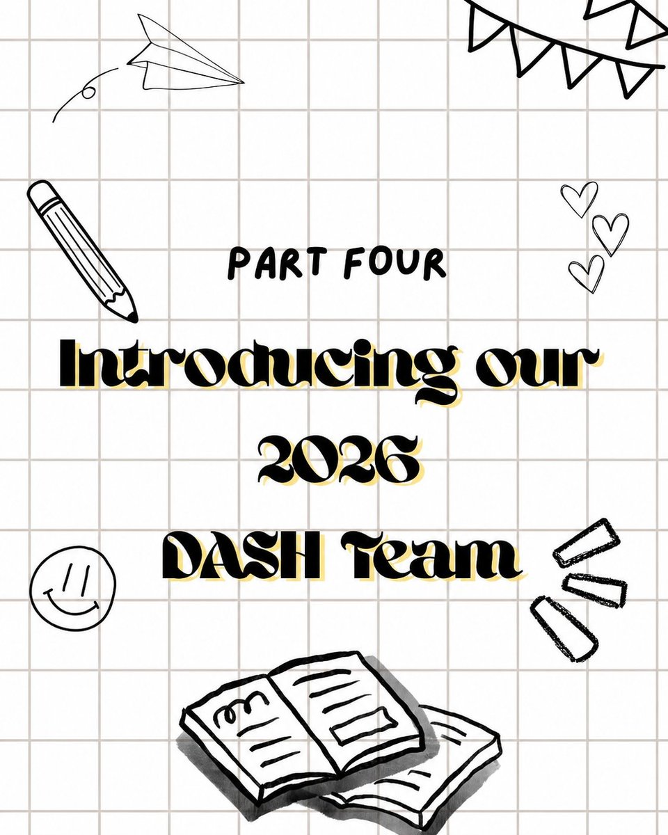 DASHJournal's tweet photo. Introducing our 2026 DASH team! Part Four https://t.co/d1XR29TAe4