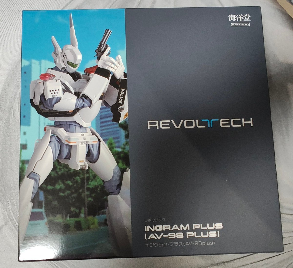 海洋堂のリボルテック イングラム・プラス[AV-98 PLUS]をミニレビュー
