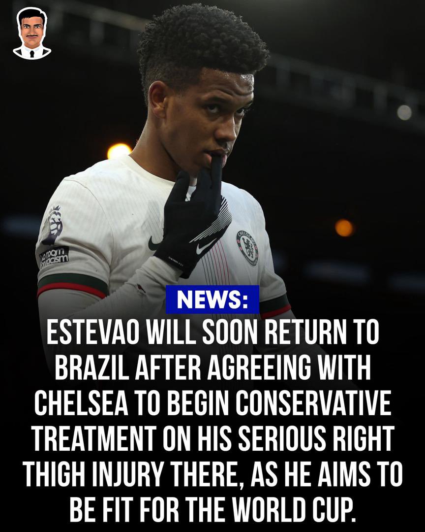 FrankKhalidUK's tweet image. Latest news on Estevao Willian.