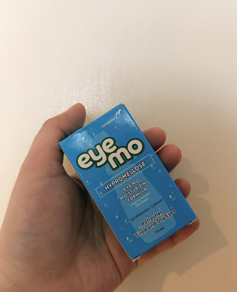 Alexa5387881's tweet photo. I just returned from a trip and this one was absolutely great for my tired and dry eyes. I used it na.
I definitely support Dustin Yuโs Eye Mo endorsement. ๐
@dustinyuu
@EyeMoPH
#DustinYu
#EyeMoPH
#COOLngEyeMo https://t.co/MrmyIpRZaH