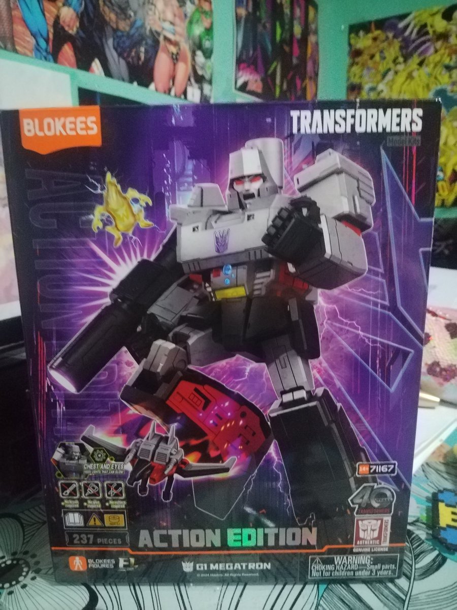 ConstanzaSugey's tweet image. Finalmente me compre al megatron #transformers #megatron #blokees
