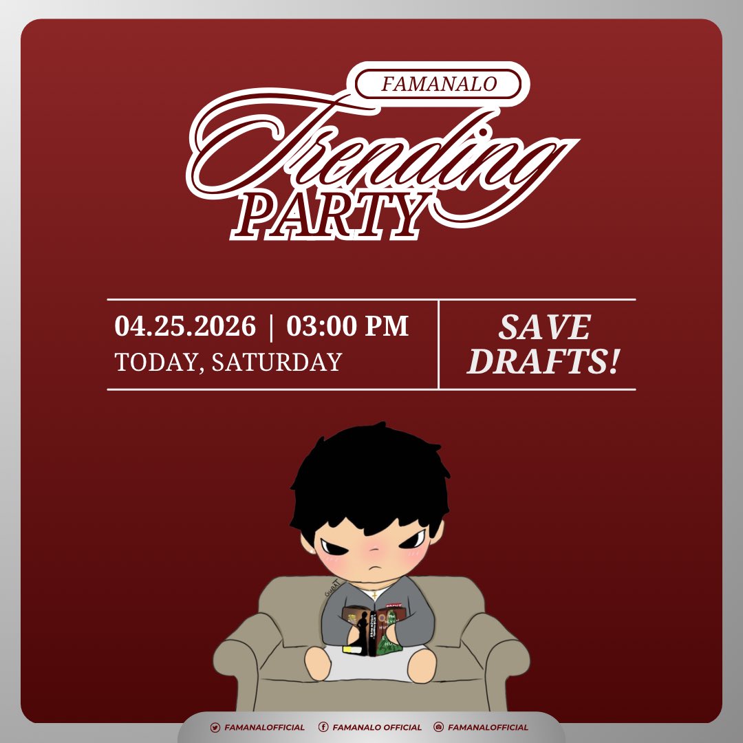 FaMANALO TRENDSETTER tweet media