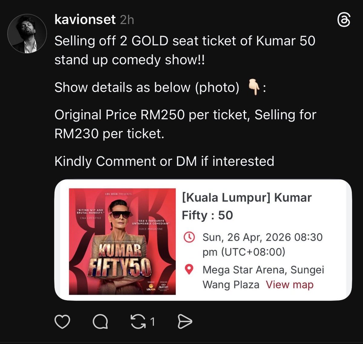 Kavi Nanthan tweet media