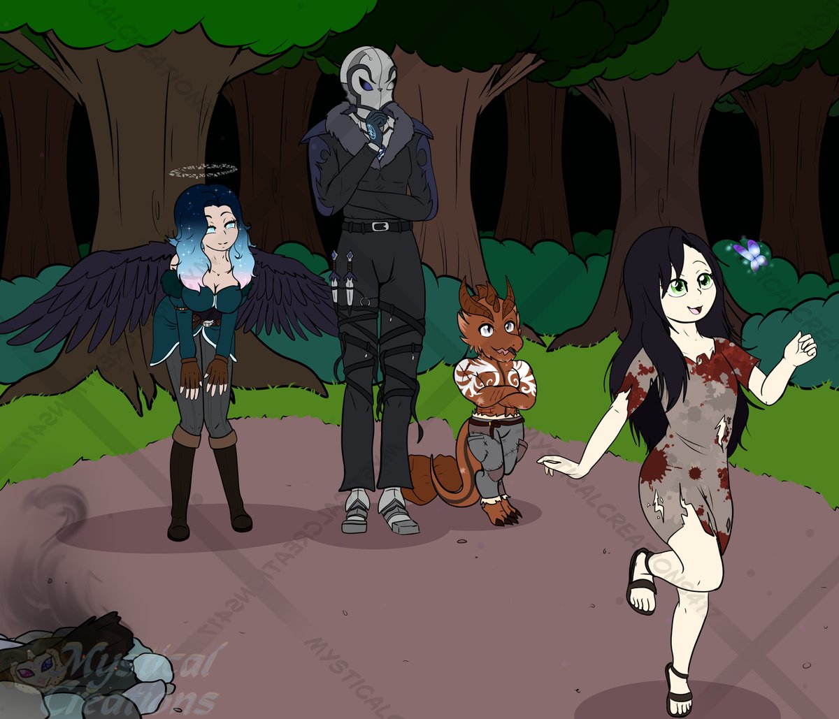 MysticaLOwL417 (Commissions OPEN) tweet media