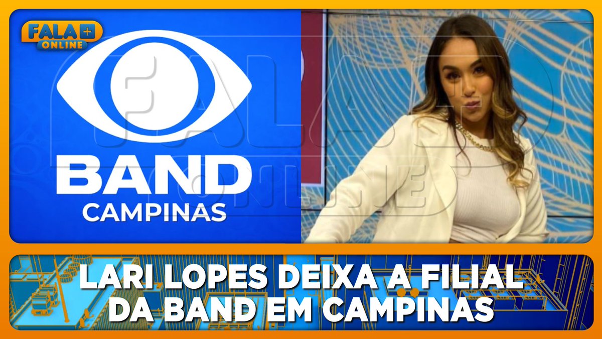 falamaisonline's tweet image. Lari Lopes deixa a Band Campinas.
youtu.be/YpVsA32EN5Y

#BancCampinas #Band #Televisão #FalaMaisOnline
