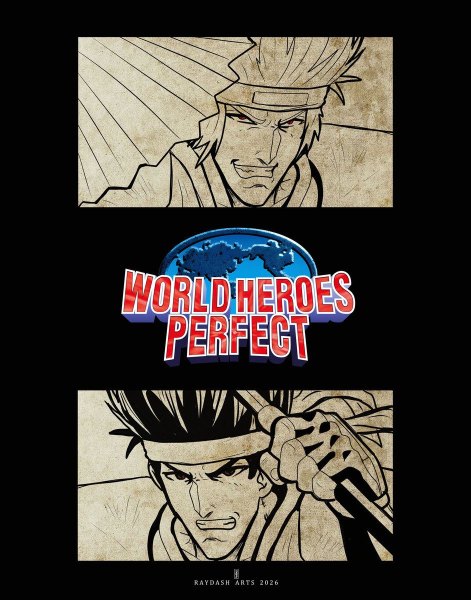 Raydash30's tweet image. #samuraishodown #kof #lastblade #worldheroes #raydasharts