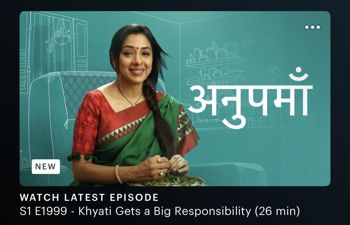 swetamona14's tweet image. Episode : 1999 🥳🥳🥳 
@TheRupali  one more day &amp;amp;  u will be completing 2000 episodes as #Anupamaa
This is such a big milestone.. can’t wait for tomorrow🥰♥️
Ruling, slaying,shining  as a lead ✨
Its such a happy moment ☺️
Lots of love 💗 &amp;amp; positivity 🫶🏻
🧿🧿🧿
#RupaliGanguly