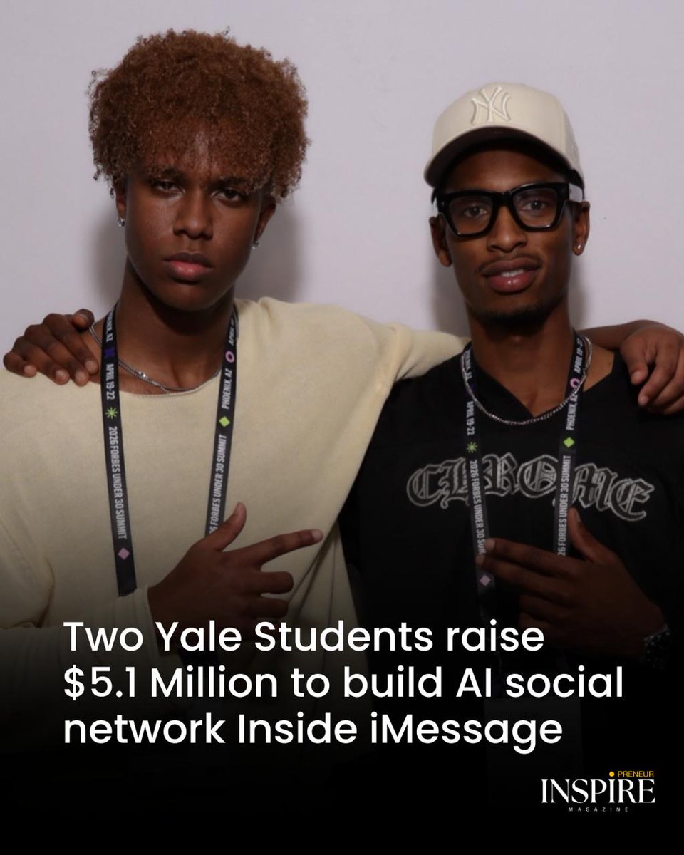 theinspire72961's tweet image. The #AI social network operates via a dedicated phone number in #iMessage. 

Each profile appears as a card, allowing users to start conversations without exchanging personal contact details.

Details: inspirepreneurmagazine.com/business/ai-so…

#Technology