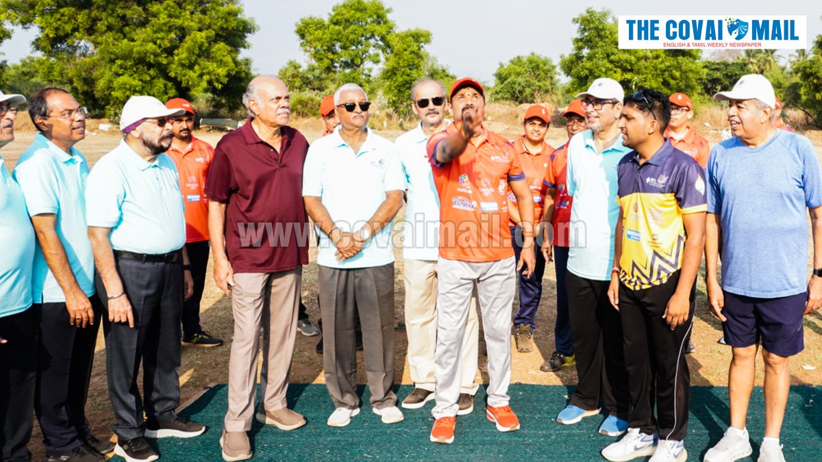 CovaiMail's tweet image. Bharat Kala Sangamam (BKS) is organizing the 1st edition of BKS Premier League – Cricket Tournament in Coimbatore on Saturday and Sunday. The tournament features 13 teams competing for the trophy at Diamond City Grounds near R.S.Puram. 
#TheCovaiMail #bharatkalasangamam #covai