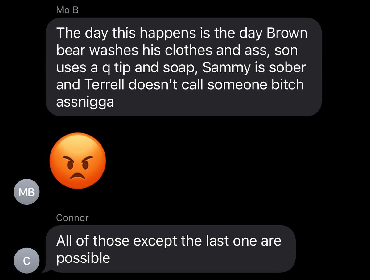 TerrellJ32's tweet photo. I guess I gotta chill with getting on folk 💀 https://t.co/H8nCgbRoPS