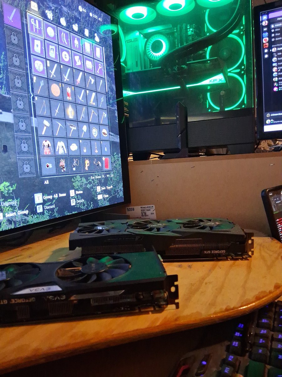 Ninja229721game's tweet image. Generations of upgrades chosen right. 10yrs in my 1080ti moves to my 2nd rig. Long live the 1080ti, long live the 9070xt. #futureproof #amd #asus #radeon