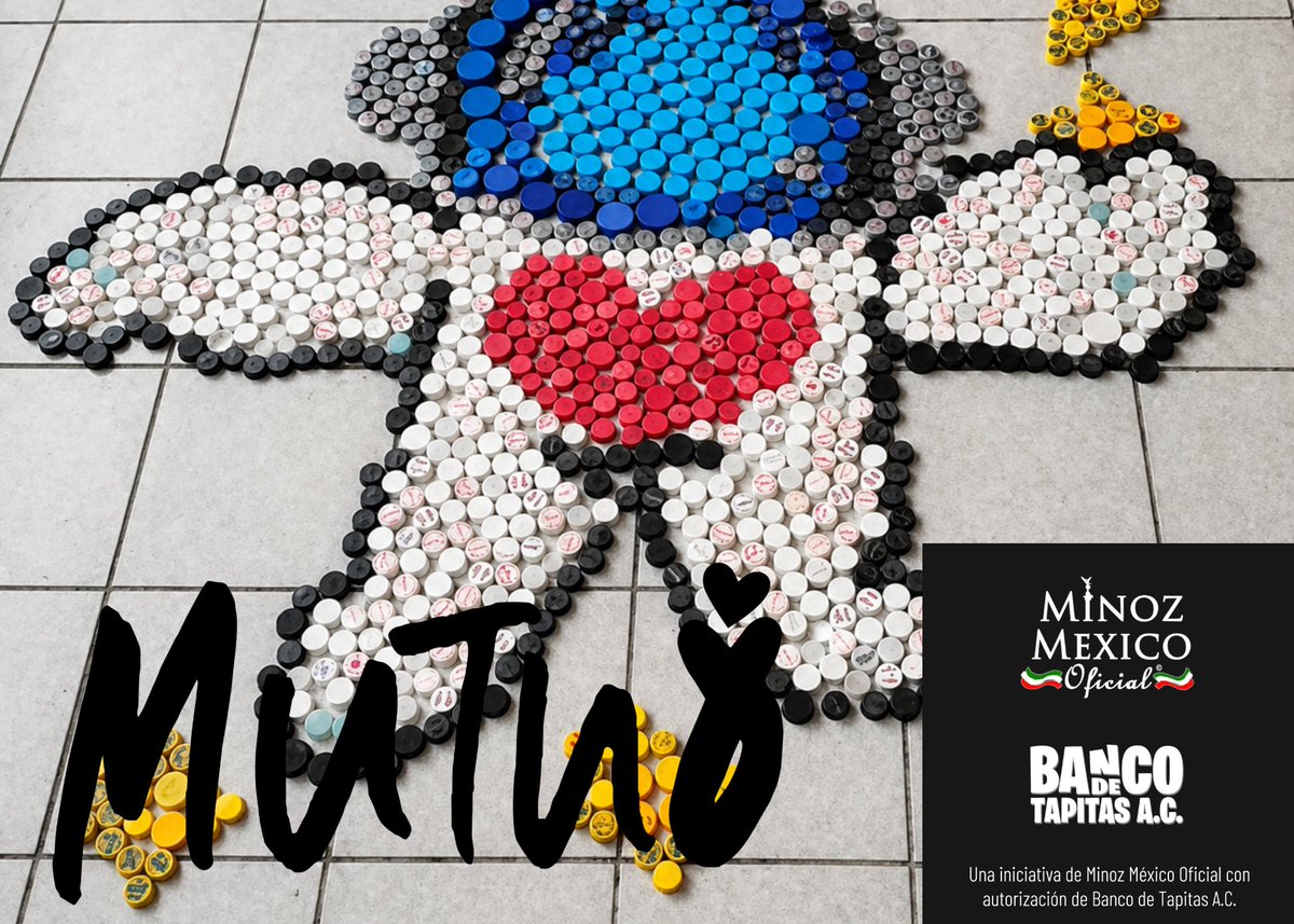 #MUTUO es muy #MinozMéxicoOficial porque entendemos que el impacto se multiplica cuando caminamos al mismo ritmo. Así hemos crecido, así seguimos. Nos vemos mañana en casa de <a href="/bancodetapitas/">Banco de Tapitas</a> a las 11:00 am #UnaTapitaUnaOportunidad #LeeMinHo