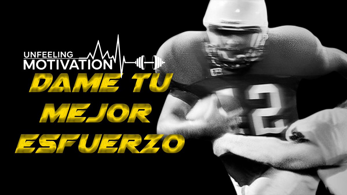 fonseca_ra16949's tweet image. 🎶😈NUNCA TE RINDAS Dame tu mejor esfuerzo 🎶😈 youtu.be/E4vfFAVEj6o?si… via @YouTube #motivación #fitnes
