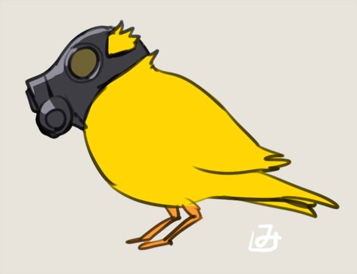 炭鉱カナリアちゃん 