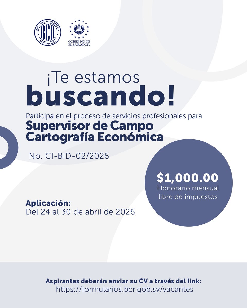 Banco Central de Reserva tweet media