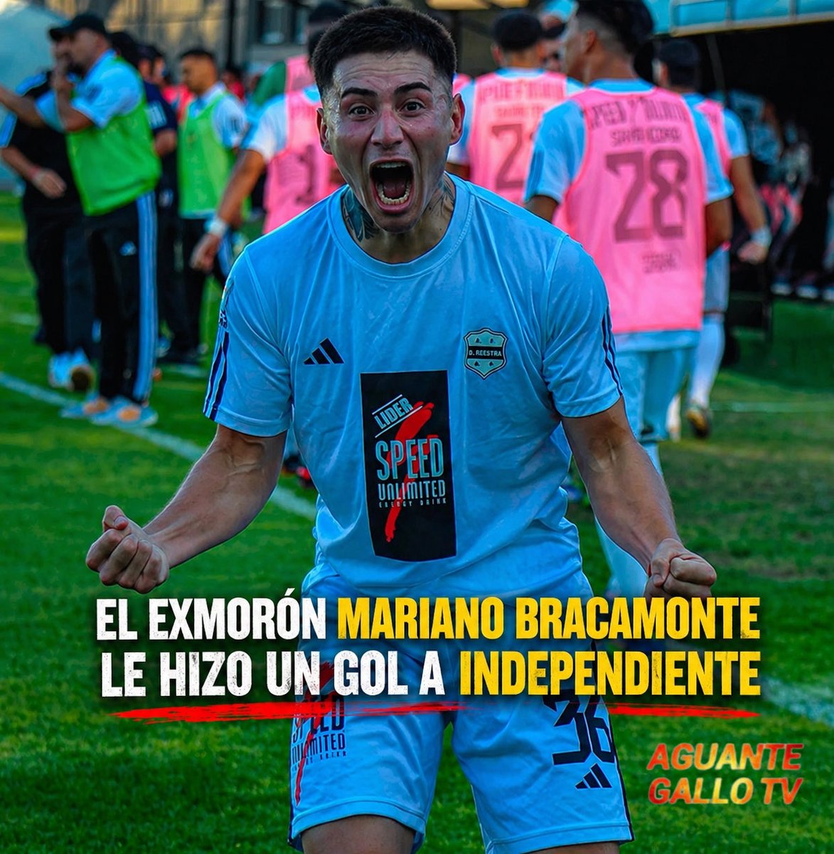 El defensor que debutó en el Gallo en febrero de 2019 y que dejó un buen recuerdo tras su salida del club a fines de 2024  fue uno de los goleadores de la tarde del viernes en la victoria de Riestra ante Independiente por 2 a 0.