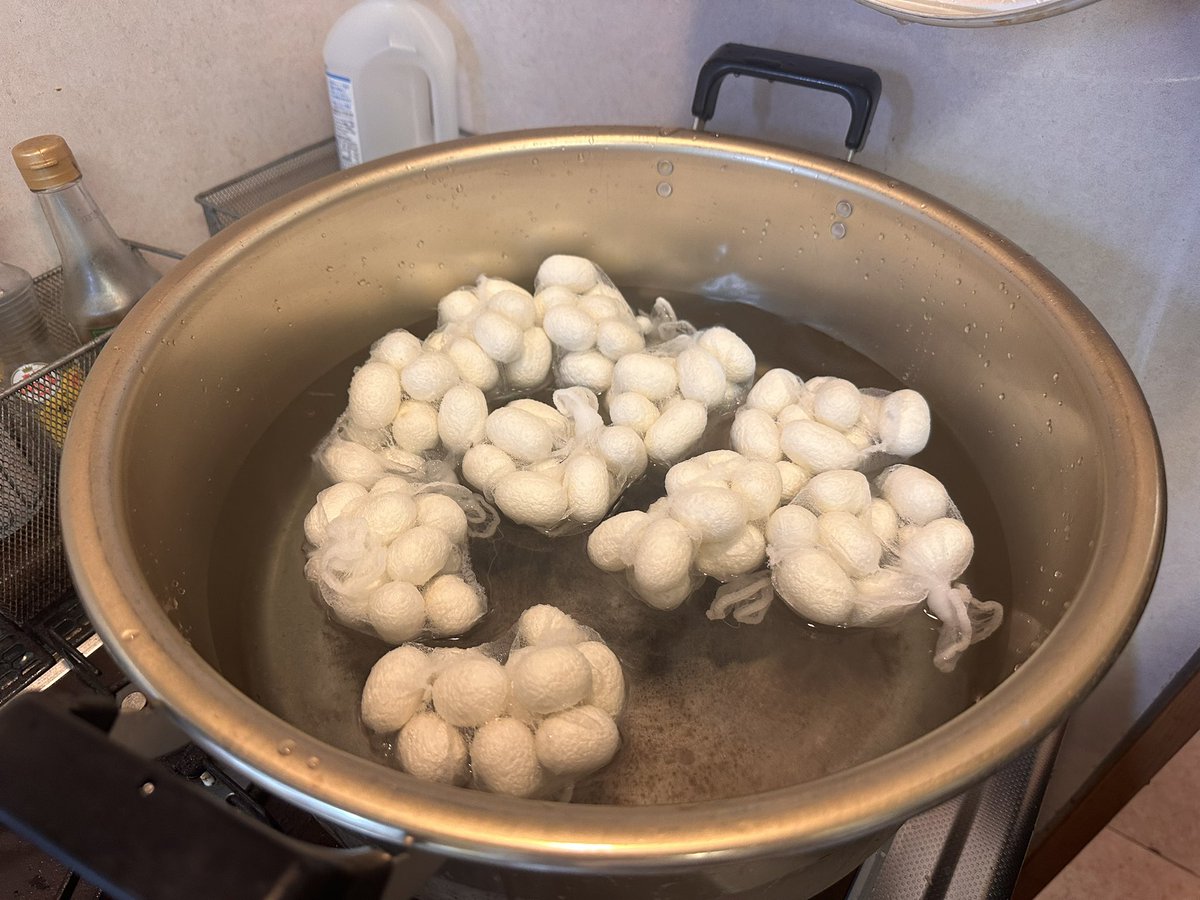 アブサラとし子（中野とし子）編み物で幸せになる！ tweet media