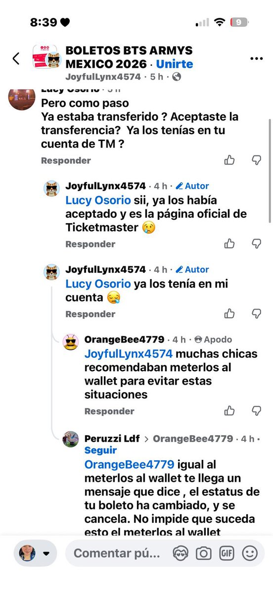 YA ESTAN CANCELANDO BOLETOS A ARMYS POR REVENTAS O ACCIONES SOSPECHOSAS, CUIDADO