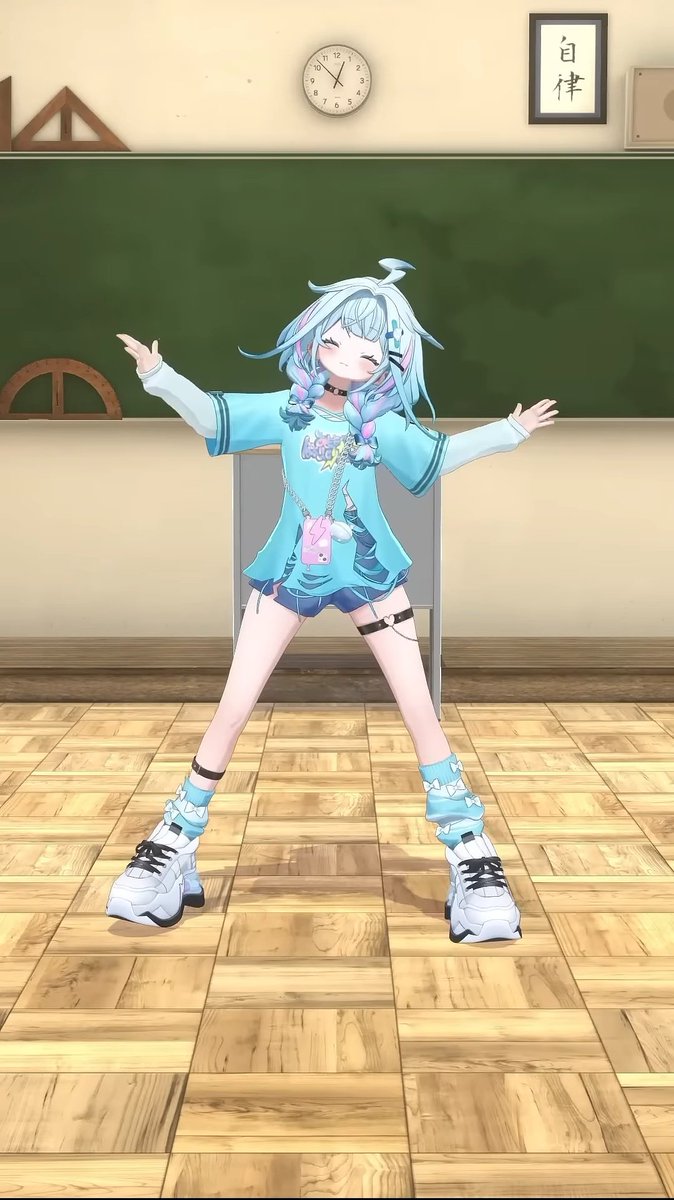 kuramitsuhaSF's tweet image. しなこワールド／ロックダンス初心者が踊ってみた
#水宮枢 #ホロライブ #dance 
肘を軸にしたスピーディな腕の動きにダイナミックで流れを感じる足さばき、そしてカチッとした止めで魅せる振りからの最後のゲッダン、初心者ほぼ独学と言いつつ病み上がりでここまでクールにかっこよく踊れるのすごい！