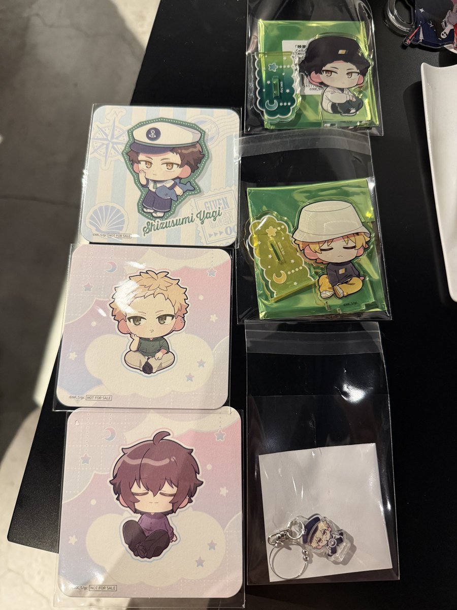 【交換】 ギヴン スマイルベースカフェ スマべ アクスタ コースター うたたね 水兵 
譲）写真のもの
求)立夏、真冬
アクスタはうたたねとのみ、その他は異種でも可能です。
本日池袋にて交換
もしくは別日都内手渡し＞郵送

検索からもお気軽にお声がけください。
よろしくお願いいたします。